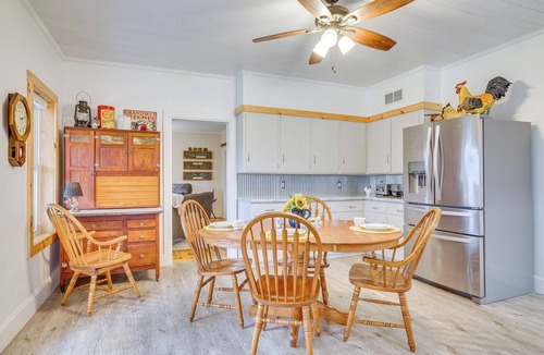 Hixton House | Lovely Rural Hixton Farmhouse w/Porch & Fire Pit!