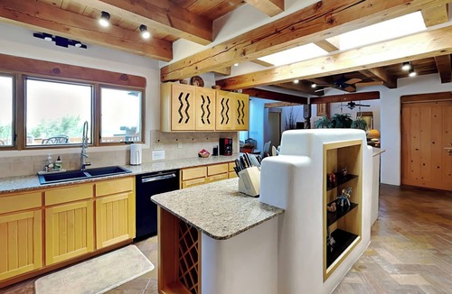 Santa Fe House | Luces de la Ciudad | Sweeping Views of Santa Fe, Hot Tub + Pet Friendly!
