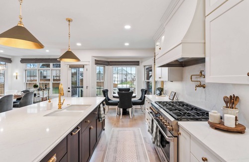 Elk River House | Luxe Spacious 5-bedrooms w/pool, hot tub, sauna, fenced, gourmet kitchen & more!