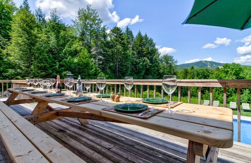 Stratton and Bromley Ski Areas House | Luxury 9 BRs Stratton Estate. Total Privacy & Incredible Views! Swimming Pool