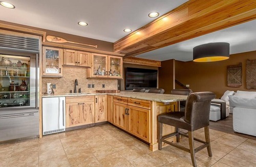 Chippewa Falls House | Luxury House on Lake Wissota w/Private Beach, Docks, Hot Tub, Fire Pit and More