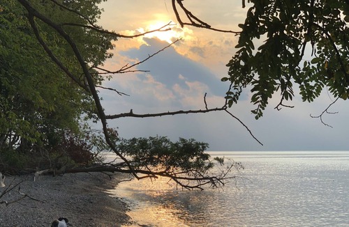 Ashtabula House | LUXURY WATERFRONT HOME w/PRIVATE BEACH w/BBQ PATIO