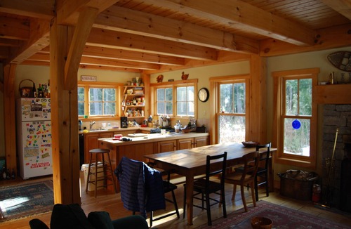 Waitsfield House | Mad River Valley Post and Beam 4 BR in Waitsfield Vt