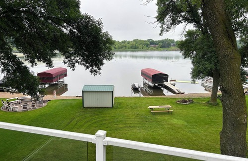Maple Lake House | Maple Lake Retreat - Spacious lake home with private sand beach/swimming area