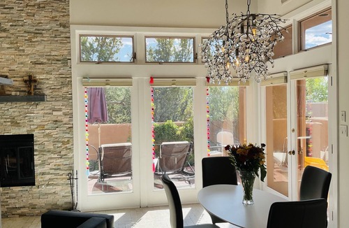 Nambe Pueblo Condo | Millionaires neighborhood,Outdoor Pool, 300 days of sunshine, Santa Fe magical!