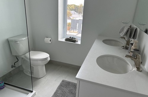 Fenelon Falls Apartment | Modern, spacious two bedroom condo with a lake view from windows and balcony