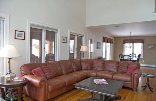 Lincoln House | Multi-level home, AC, mountain views, pool access, near Loon. K0012 by LRS