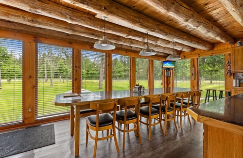 Pillager Cabin | MUST SEE! COZY LOG CABIN WITH SAUNA & HOT TUB!