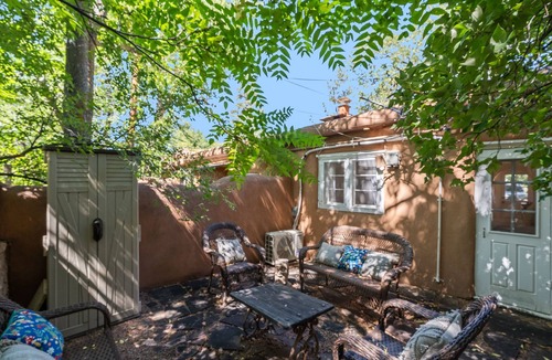 Historic Eastside Condo | New Listing! Charming Adobe Escape | Walk to Canyon Road & Galleries