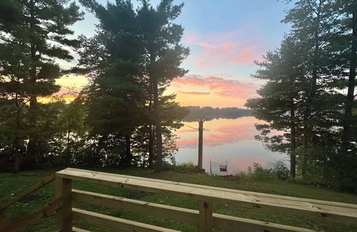 Eau Galle House | NEW! Modern Lakefront Home in Beautiful Eau Galle