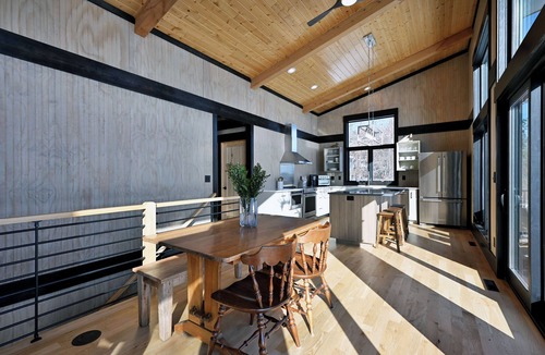 Minong Cabin | Newly built cozy 4-bedroom cabin steps from Horseshoe Lake in Minong, Wisconsin