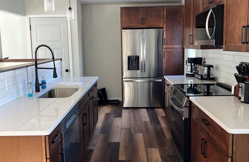 Rib Mountain House | Newly remodeled 3 bedroom house steps from Granite Peak Ski Hill