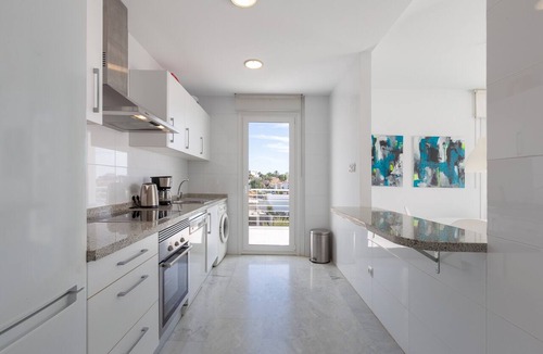 Rancho Domingo Apartment | Nice Apartment with a Sunny Terrace, Pool & Sea View