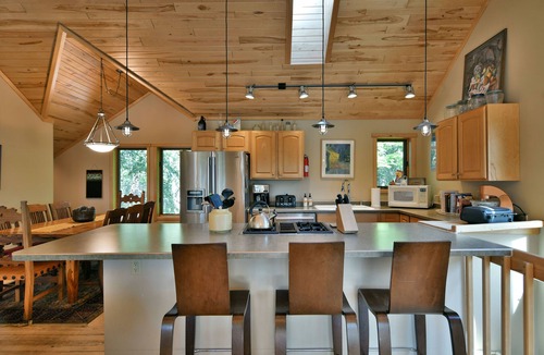 Spooner House | Northwoods Luxury - Private Lake, Gourmet Kitchen, Sauna!