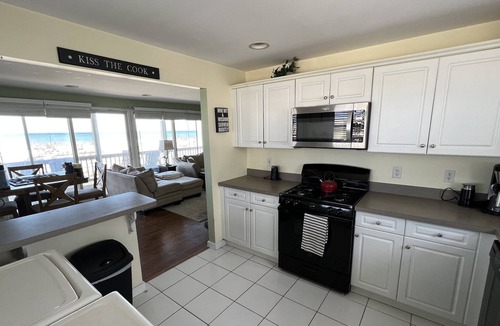 Harvey Cedars House | Ocean front bottom floor duplex, ocean views and newly furnished!