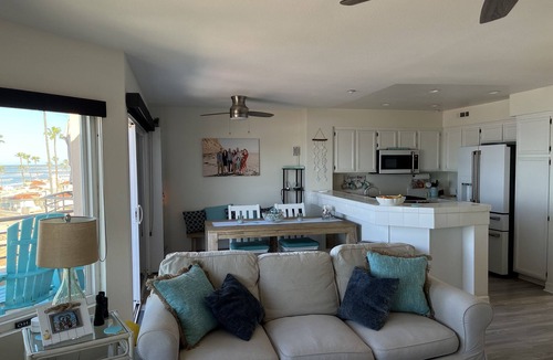 Townsite Condo | OCEANSIDE OASIS: Beach Front - Breathtaking Ocean, Pier, Strand, & Sunset Views