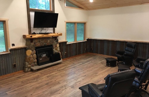Gordon House | Ole's Outpost Cabin Wascott/Minong on UTV/Snowmobile Trail & Near Boat Landings!