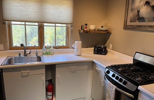 Canoncito Cottage | Pared down, sophisticated casita in a country setting on 6 acre compound.
