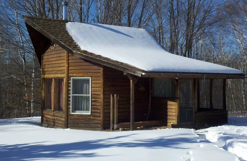 Finlayson Cabin | Pet freindly cabin in the meadows on the edge of the forest with big windows