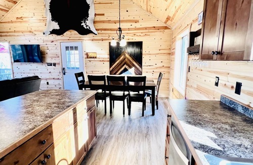 Stone Lake Cabin | Pet-Friendly Lakeside Lodge with Kayaks and Canoe!