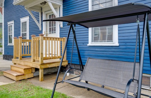 Woodsville Apartment | Pet-Friendly New Hampshire Getaway w/ Fire Pit!