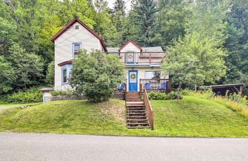 Saranac Lake House | Pet-Friendly Saranac Lake Retreat with Deck and Yard