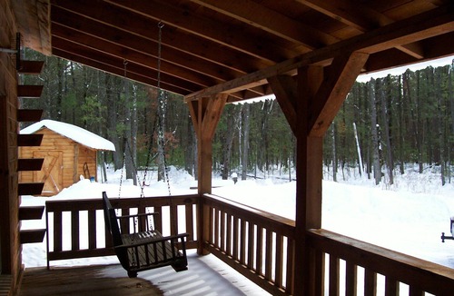 Black River Falls Cabin | Private Amish Log Cabin Getaway