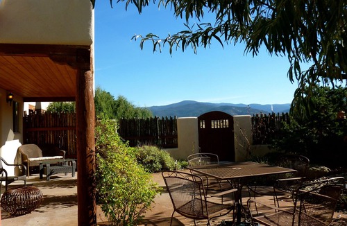 Taos House | Private Courtyard In Town With Mountain Views