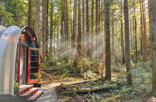 Southworth Cabin | Private Forest Glamping Cabin in Beautiful Port Orchard