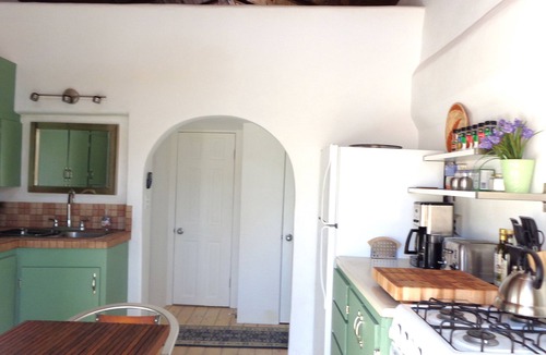 Taos House | Pueblo Deco captures the essence of Taos adobe interior architecture