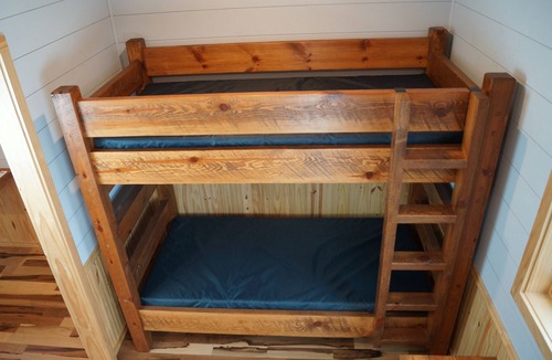Glenwood City Cabin | Quaint 1-bedroom camper cabin in County Park!