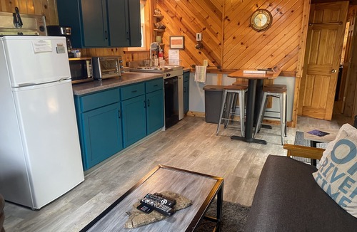 Hager City Cabin | Quaint seclusion, steps from the backwaters of the Mississippi.