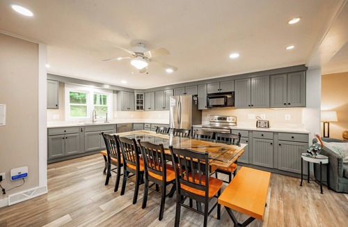 Swanton House | Quiet Lakefront w/Deck, Dock & Fire Pit