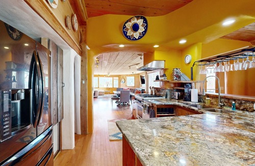 Valdez House | Quiet Mountain Retreat - Fireplace, Pizza Oven, WiFi, Washer & Dryer, Dogs OK