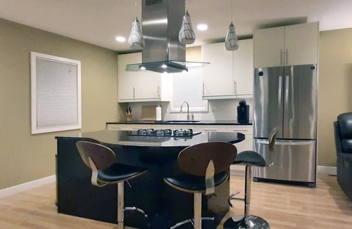 Rochester House | Recliners. Single Level Living. Walk in shower.