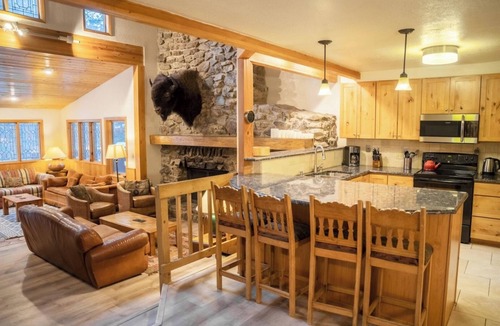 Taos Ski Valley House | Reed Home - Spacious home on .5 acres with stone fireplace, 5-minute walk to bas