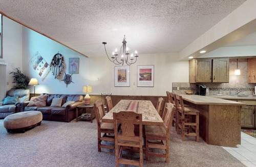 Angel Fire Condo | Relax in mountain view condo with nordic skiing and tubing nearby