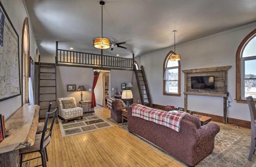 Hayward House | Renovated Historic Church Along Namekagon River!