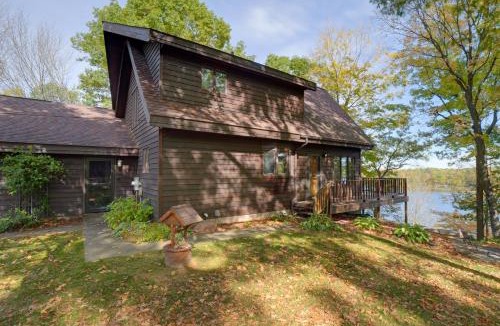 Mikana House | Rice Lake Cabin Retreat with Red Cedar Lake Access!