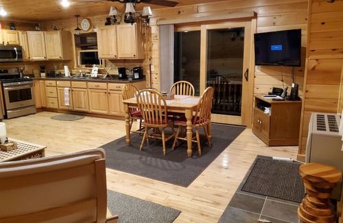 Jay Cabin | River Front Cabin with Mountain Views