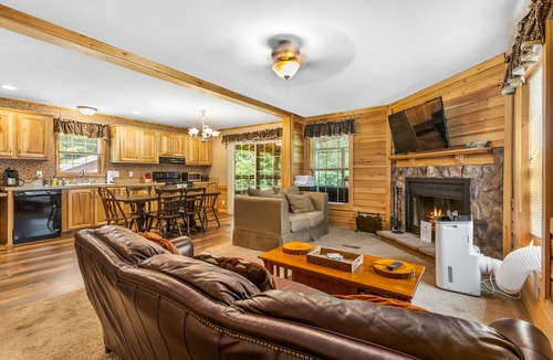 Schroon Lake House | Riverfront home with huge screened deck - dog-friendly & fast WiFi