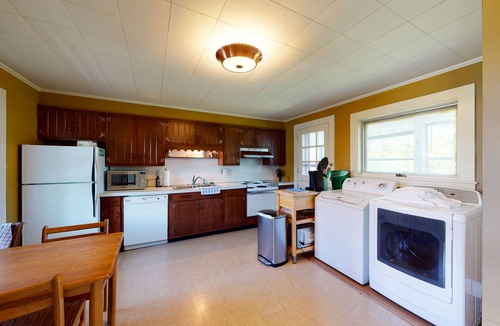 Montgomery Center House | Riverfront house walking distance to town with fireplace and w/d - dogs welcome