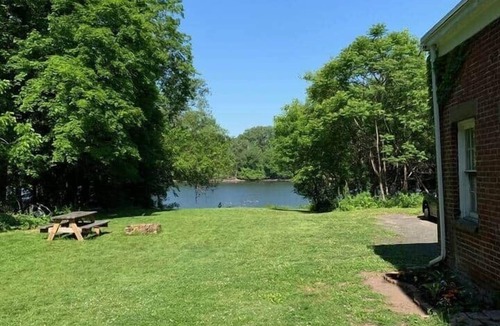 Newtonville House | Riverfront Rustic 1824 Mansion