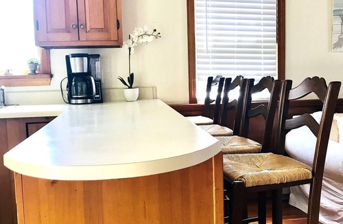 West of Town House | Rustic cozy home near downtown Nantucket with heated private pool & hot tub