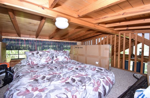 Plattsburgh Cabin | Rustic, cozy lodge available for rent at Plattsburgh RV Park