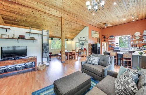 Newport House | Rustic & Modern Home w/Forest Views in Newport!