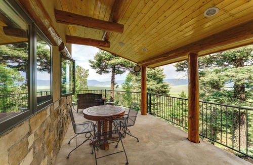 Angel Fire Cabin | Secluded Angel Fire Retreat: Deck + Stunning View!