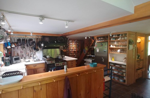 Jaffrey House | Secluded chalet on 50 acres at base of Mt Monadnock, near lakes -TESLA charger