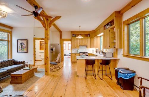 Hawley House | Secluded Family Getaway with On-Site Creek in Hawley