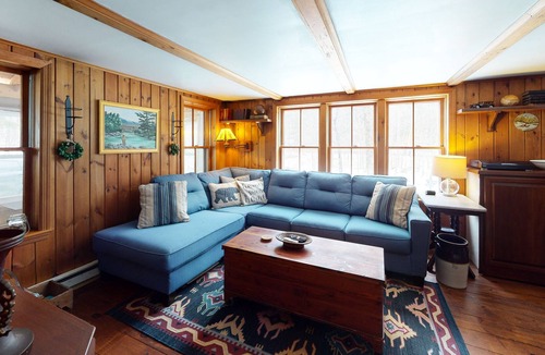 Wardsboro House | Secluded home with fast WiFi, wood stove, electric fireplace, & great location